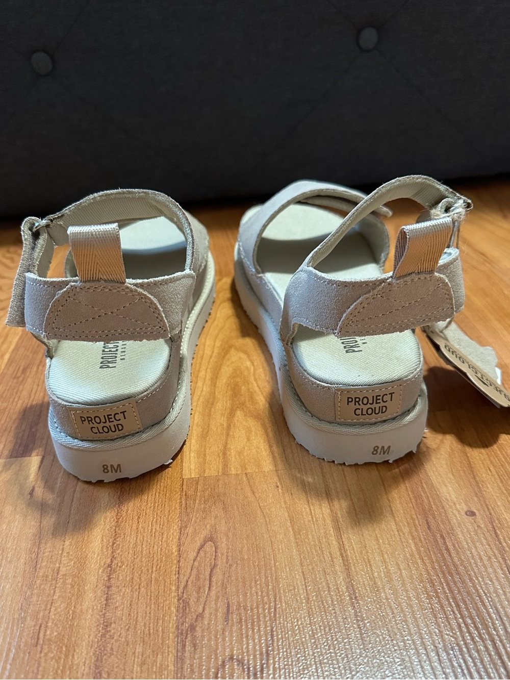 Project Cloud 100% Genuine Leather Platform Sandals - Picture 6 of 7